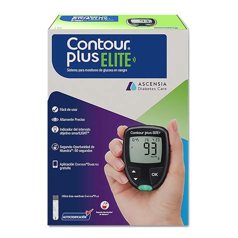 Kit Medidor De Glucosa Contour Plus Elite Pza