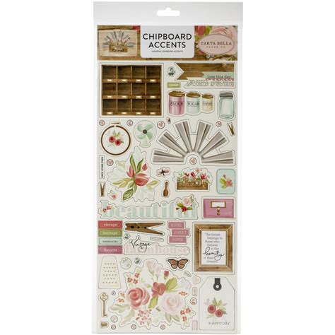 Carta Bella Farmhouse Market Cbf113021 6x13 Chipboard Michelles