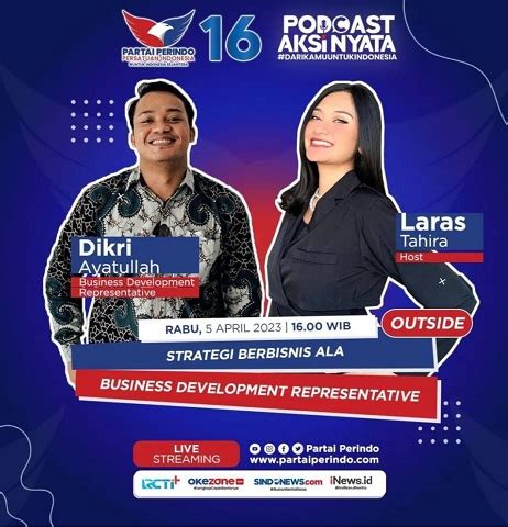 Intip Tips Strategi Berbisnis Ala Business Development Di Podcast Aksi