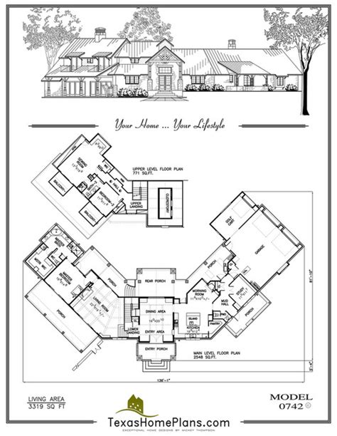 texas home plans - TEXAS RANCH- HOMES - Page 38-39