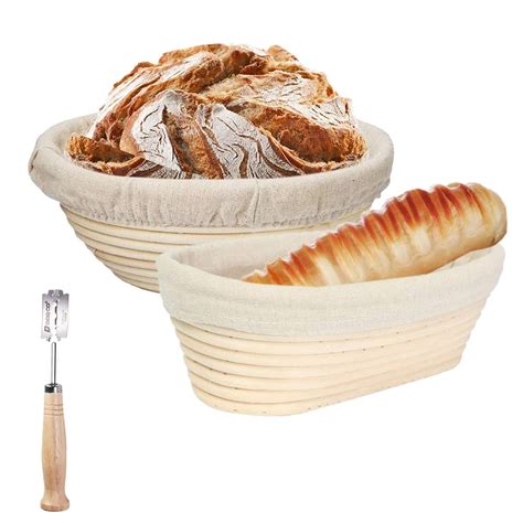 Bread Fermentation Basket Rattan Bread Proofing Basket Dough Baguette