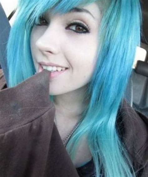 Blue Haired Girls That I Found That Might Possibly Be Mena For Dmitry