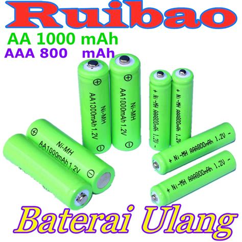 Jual Nagada Baterai Baterai Isi Ulang AA A2 AAA A3 Batre