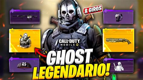 FINAL FELIZ GIRANDO La NUEVA RULETA De GHOST LEGENDARIO De COD MOBILE