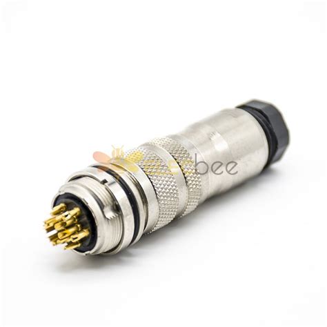 M16 Connector 14 Pin Male Plugandsocket Female For Cable Solder Type 5pcs