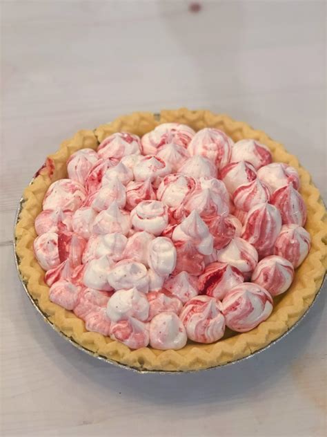 Gluten Free Lemon And Raspberry Meringue Pie Lychee And Lavender