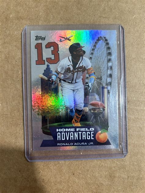 Topps Series Home Field Advantage Ha Ronald Acu A Jr Ebay