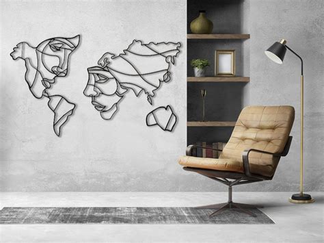 Wood Travel Wall Map World Map Wall Decoration Unique Wall - Etsy