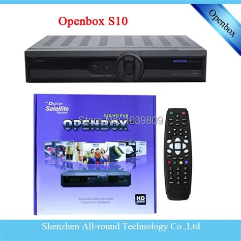 Original Openbox S Hd Pvr With Tuner Digital Satellite Receiver Open