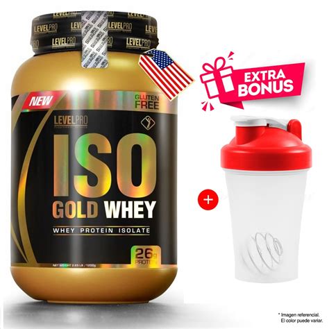 Ripley Prote Na Level Pro Iso Gold Whey Kg Chocolate Regalo Shaker