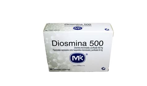 Diosmina Mk 500 Mg 30 Tabl Uroccidente