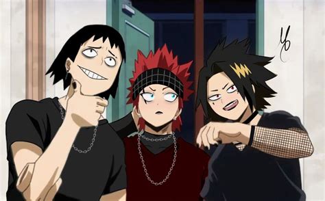 Sero X Denki X Kirishima Edit In 2021 Cute Anime Character Funny Anime Pics Anime Character