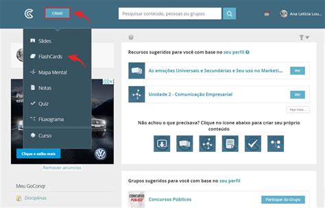 Como Criar Flashcards Online Para Estudar No Site GoConqr
