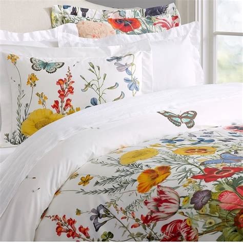 Pottery Barn Bedding Pottery Barn Duvet Cover Floral Garden