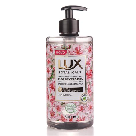 Sabonete Líquido Lux Botanicals Flor De Cerejeiras 500ml Covabra