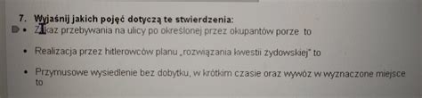 Proszę o pomoc daje naj 7 Wyjaśnij jakich pojęć dotyczą te