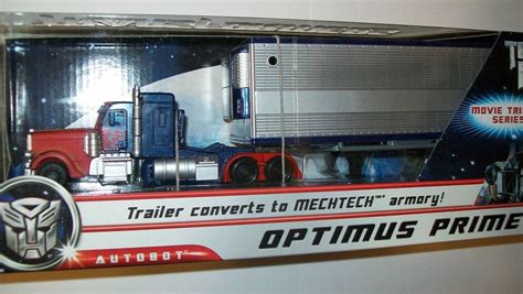 Movie Trilogy Optimus Prime with Trailer in Package Images ...