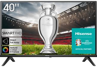 HISENSE 40A4K Full HD Smart LED televízió fekete 102 cm MediaMarkt