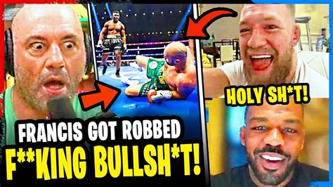 MMA Community Reacts - Tyson Fury vs Francis Ngannou HIGHLIGHTS (Boxing ...