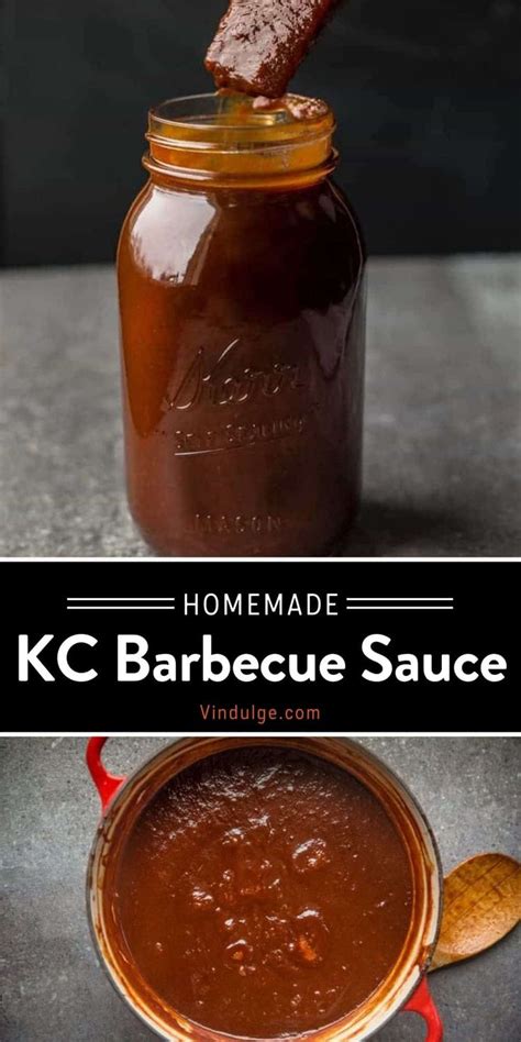 Easy Kansas City BBQ Sauce Recipe | Recipe | Homemade bbq sauce recipe ...