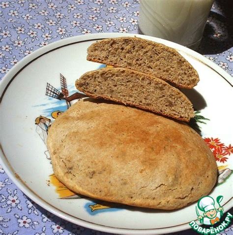 Хлебные лепешки из гречневой муки – кулинарный рецепт