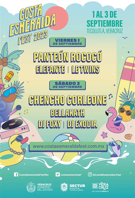 El Costa Esmeralda Fest en Tecolutla está de vuelta