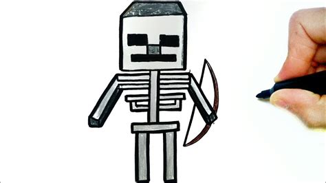 How To Draw A Minecraft Skeleton Atelier Yuwaciaojp