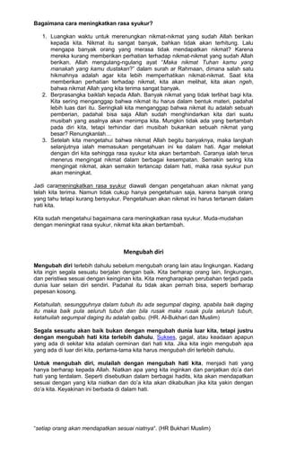 Syukur Pdf