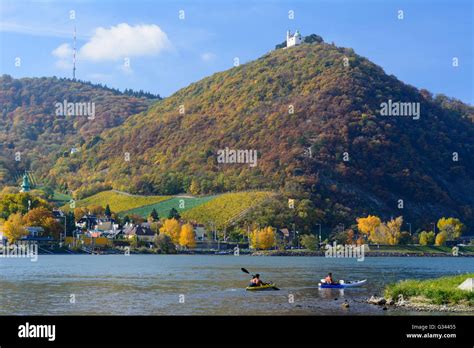 Danube Kahlenberg With Transmitter Leopoldsberg With St Leopold