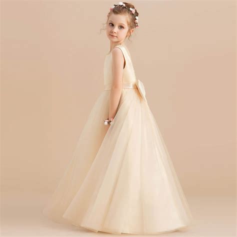 Robe Cérémonie Fille Satin Lola Et Noé