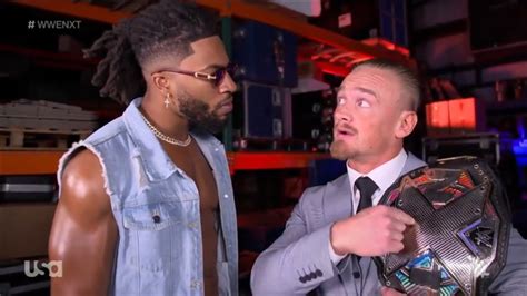 Trick Williams Confronta A Ilja Dragunov En Backstage Nxt