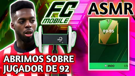 ABRIMOS SOBRE JUGADOR DE 92 RANQUEANDO ASMR Jugando FC MOBILE