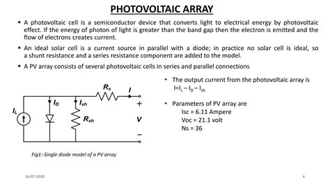 Mppt Using P O Method And Ann Method In Solar Pv Array Ppt