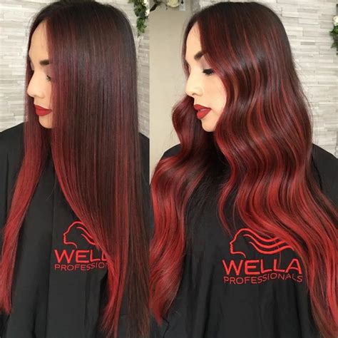 60 Stunning Red Balayage Hair Inspo Pics