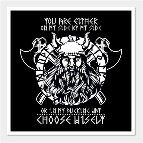 Viking Runes Art Print | Norse Mythology