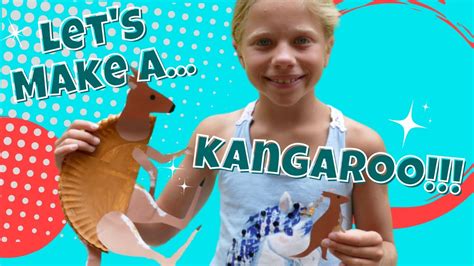 How To Make A Kangaroo Craft Youtube