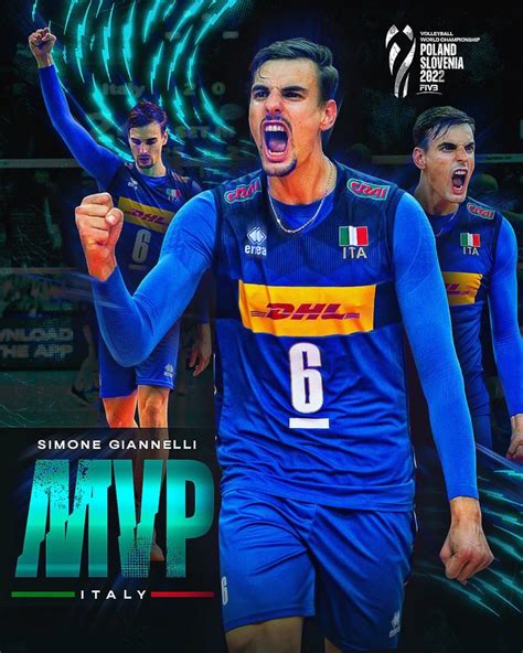 Volleyball World On Twitter Mvp Simone Giannelli The Setter