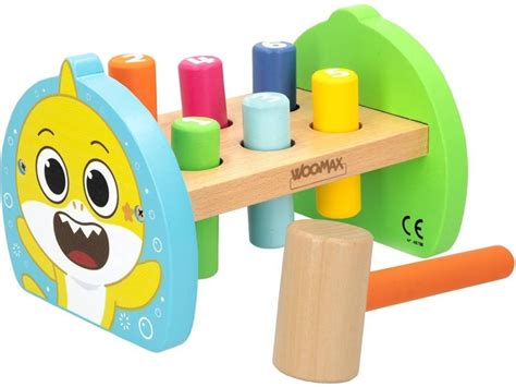 Jogo Sensorial Woomax Baby Shark S Big Show Jogo Do Martelo Idade