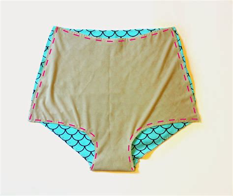 Ohhh Lulu Ohhh Lulu Pattern Hacks Ava High Waist Panties To Retro Bikini Bottoms