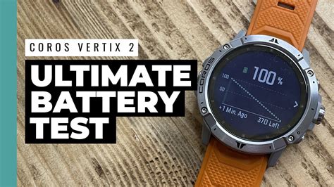 The Ultimate COROS Vertix 2 Battery Life Test Running 7 Marathons In 7