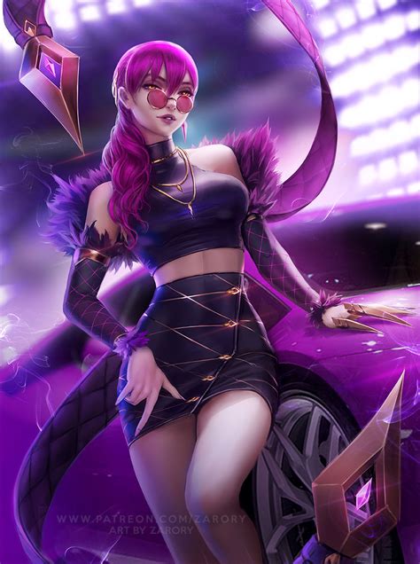 Kda Evelynn Skin League Of Legends Riot 15 Jan 2019｜random Anime Arts Rarts