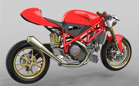 DUCATI 916 CF DESMO DESIGN