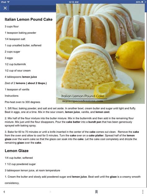 Lemon Dessert Recipes Lemon Cake Recipe Bundt Cakes Recipes Lemon