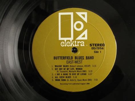 The Butterfield Blues Band East West Guitar Records