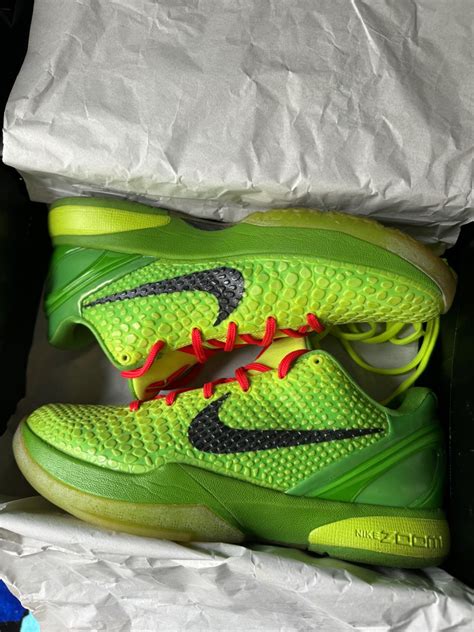 Nike Kobe Grinch, Men's Fashion, Footwear, Sneakers on Carousell