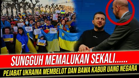 Sungguh Biadab Pejabat Ukraina Ini Korupsi Ditengah Kondisi Perang