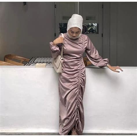 Jual Salsa Dress Gamis Dewasa Dress Muslim Elegan Dress Remaja Kekinian