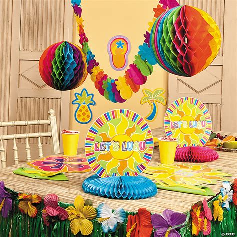 Luau Decorating Kit Pc Oriental Trading