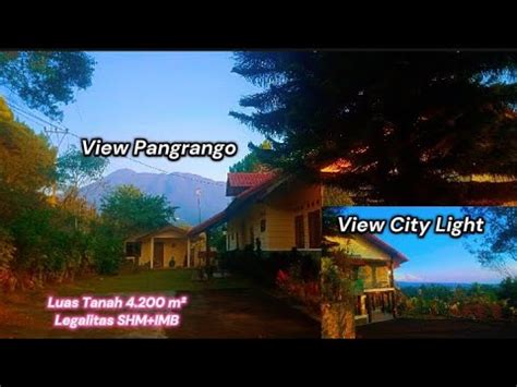 Dijual Villa Puncak Cisarua Siap Huni Komersil Youtube