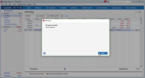 Convert Pdf To Qif And Import Into Quicken